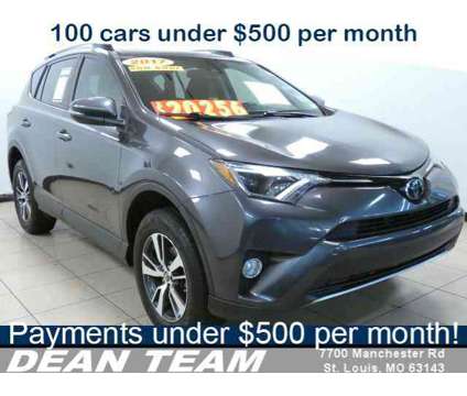 2017 Toyota RAV4 XLE is a Grey 2017 Toyota RAV4 XLE Car for Sale in Saint Louis MO