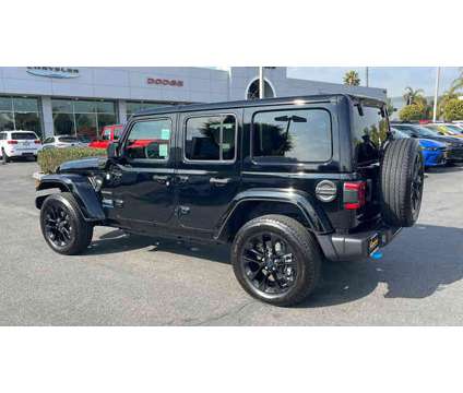 2024 Jeep Wrangler 4xe Sahara is a Black 2024 Jeep Wrangler Car for Sale in Cerritos CA
