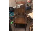 Merklen Brothers Antique Rocking Chair