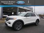 2023 Ford Explorer White, 25 miles