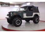 1982 Jeep CJ7 REBUILT 4.2L 6 CYLINDER 4 SPEED MANUAL BDS SUSPENSION SOFT TOP AND