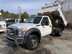 2011 Ford F450 XLT - 9FT DUMP TRUCK NEW CVI - LOW LOW MILEAGE -- READY TO WORK