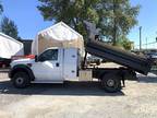 2008 Ford F450 - 9FT DUMP TRUCK NEW CVI - DUMP SERVICED -- READY TO WORK