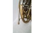 Vintage Buescher French Horn With Case