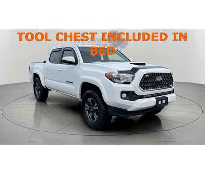 2018 Toyota Tacoma TRD Sport V6 is a White 2018 Toyota Tacoma TRD Sport Truck in Westborough MA