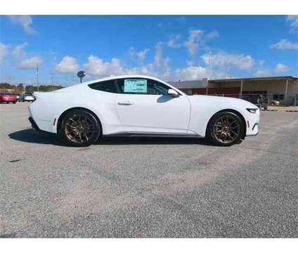 2024 Ford Mustang EcoBoost Premium is a White 2024 Ford Mustang EcoBoost Premium Coupe in Vidalia GA