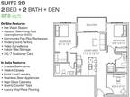 The Arc at Emerald Hills - 2 Bedroom, 2 Bathroom + Den