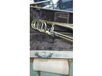 Bass trombone made by Steve Shires double trigger independent in line