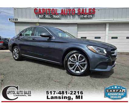 2016 Mercedes-Benz C-Class for sale is a Grey 2016 Mercedes-Benz C Class Car for Sale in Lansing MI