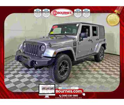 2018UsedJeepUsedWrangler UnlimitedUsed4x4 is a Silver 2018 Jeep Wrangler Unlimited Car for Sale in South Easton MA