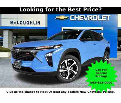 2024 Chevrolet Trax 1RS is a Blue 2024 Chevrolet Trax Car for Sale in Portland OR