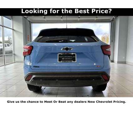 2024 Chevrolet Trax 1RS is a Blue 2024 Chevrolet Trax Car for Sale in Portland OR