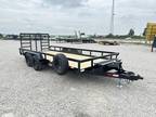 2023 H&H 82" x 18' W/ H.D. Skid Loader Gate 9990#