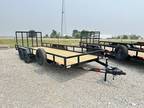 2023 H&H H&H 82"x 20' Utility W/ Spare & HD Gate