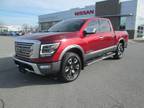 2022 Nissan Titan Red, 49K miles