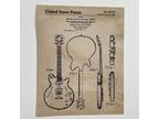 Vintage United States Patent Office 4 Types Guitar Patent