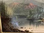 ELIZA BARCHUS Mt. Hood "sunset" oil on canvas