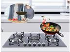 30" Stove Top Gas Cooktop Burner Kitchen Cooking LPG / Propane with 5 Burners