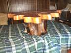 Handcrafted Cedar coffee table and sewing table