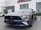 2021 Ford Mustang Eco Boost Premium Convertible 2D Gray,