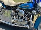 1965 Harley-Davidson FLH 74 Blue