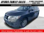 2014 Nissan Pathfinder Gray, 94K miles