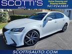 2018 Lexus GS GS 350 F Sport~ ULTRA WHITE/ ROJO RED LEATHER~ BEST COLOR COMBO~
