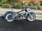 1963 Harley-Davidson Panhead FLH Blue