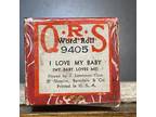 I LOVE MY BABY (MY BABY LOVES ME) - QRS - Cook
