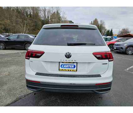 2024 Volkswagen Tiguan White, 10 miles is a White 2024 Volkswagen Tiguan SE Car for Sale in Seattle WA