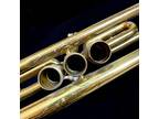 1955 - 1960 King Tempo 600 Brass Trumpet For Parts As Is W/ 2 7c Mouthpieces