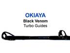 Okiaya Standup Rod 50-80lb Black Venom-Pro "The Wilson Sr" Pac Bay Guides