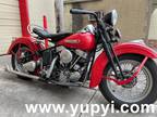 1948 Harley-Davidson FL Panhead Springer Red
