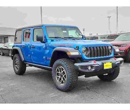 2024NewJeepNewWranglerNew4 Door 4x4 is a Blue 2024 Jeep Wrangler Car for Sale in Houston TX