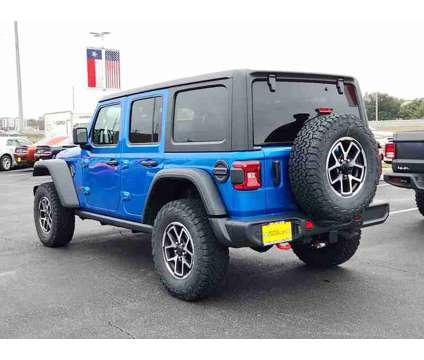 2024NewJeepNewWranglerNew4 Door 4x4 is a Blue 2024 Jeep Wrangler Car for Sale in Houston TX