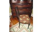 Antique Rare Aesthetic Movement Pottier Stymus Style Rosewood Accent Chair