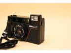 Nikon L35AF 35mm Film Camera Point & Shoot ORIGINAL BOX! ACC LENSES f/2.8 TESTED