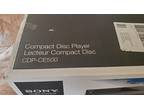 Sony Cdp-Ce500 5 Disc CD Player New in Box