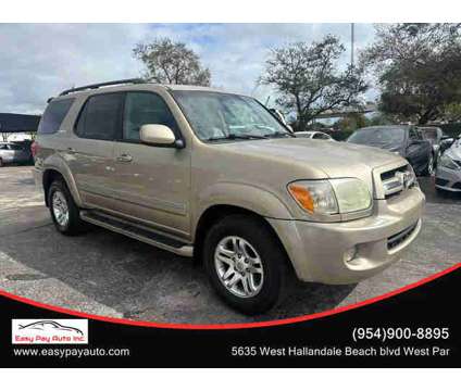 2005 Toyota Sequoia for sale is a Tan 2005 Toyota Sequoia Car for Sale in West Park FL