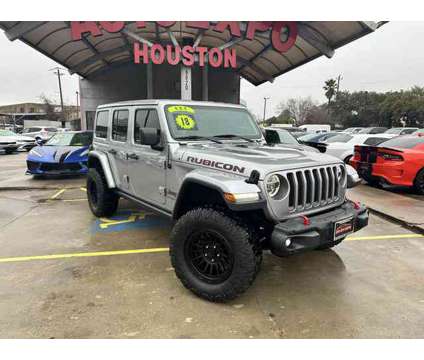 2018 Jeep Wrangler Unlimited for sale is a Silver 2018 Jeep Wrangler Unlimited Car for Sale in Houston TX