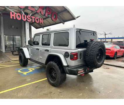 2018 Jeep Wrangler Unlimited for sale is a Silver 2018 Jeep Wrangler Unlimited Car for Sale in Houston TX