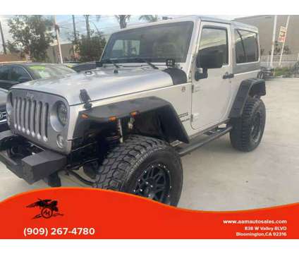 2012 Jeep Wrangler for sale is a Silver 2012 Jeep Wrangler Car for Sale in Bloomington CA