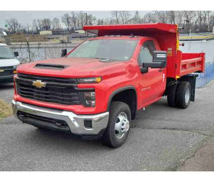 2024 Chevrolet Silverado 3500HD CC Work Truck is a Red 2024 Chevrolet Silverado 3500 H/D Truck in Harrisburg PA
