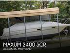 2000 Maxum 2400 SCR Boat for Sale