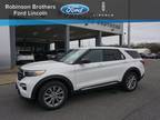 2024 Ford Explorer White, 25 miles