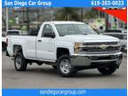 2015 Chevrolet Silverado 2500HD 4WD Reg Cab 133.6 Work Truck