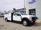 2023 Ford F-550 White, 399 miles