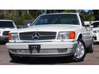 1991 Mercedes-Benz 560 Series SEC 2D Coupe