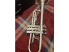 Jean Baptiste Silver Plated Trumpet WITH CASE JBTP483SX