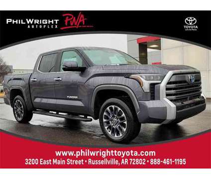 2024 Toyota Tundra Hybrid Limited is a Grey 2024 Toyota Tundra Limited Hybrid in Russellville AR